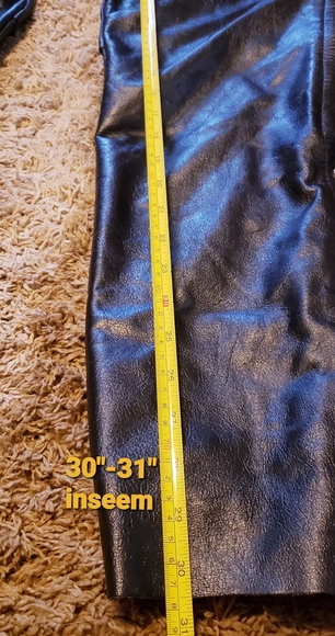 COPY - Genuine Black Leather Chaps  BARNEYS - Picture 13 of 16